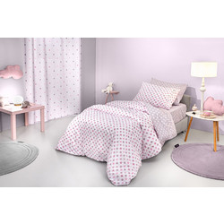 Guy Laroche Σετ Παιδικά Σεντόνια Μονά Βαμβακερά 165x250 Cosmos Pudra