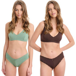 Walk Γυναικεία Brazil με Δαντέλα 2Pack W2014-1626