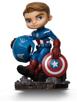 Iron Studios Marvel Avengers Infinity Saga Mini Co. Captain America 14cm