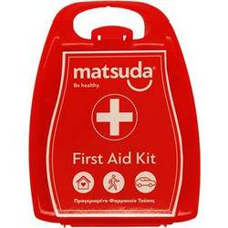 Matsuda Be Healthy Κουτί Φαρμακείου Κόκκινο