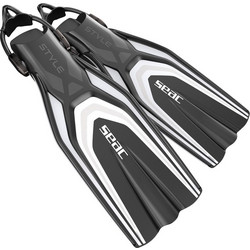 Seac Sub Open Heel Sling Strap Βατραχοπέδιλα Κατάδυσης White