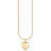 Thomas Sabo Γυναικείο Κολιέ Καρδιά Επιχρυσωμένο KE2234-413-39-L45V