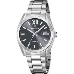 Festina Ανδρικό Ρολόι με Ασημί Μεταλλικό Μπρασελέ F20707/3