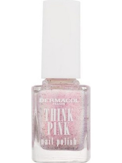 Dermacol Think Pink 01 Glitter Βερνίκι Νυχιών 12ml
