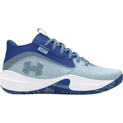 Under Armour Lockdown Παιδικά Αθλητικά Παπούτσια για Μπάσκετ Μπλε 3028514-400