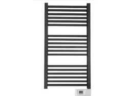 Deltacalor Electro 300 Black Ηλεκτρική Πετσετοκρεμάστρα 300W 77x50cm