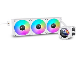 Thermaltake TH360 V2 Ultra EX LCD White Υδρόψυξη CPU 120mm ARGB για Socket AM2 / AM2+ / AM3 / AM3+ / FM1 / FM2 / 115x / 2011 / 2066 / 2011-3 / AM4 / 1200