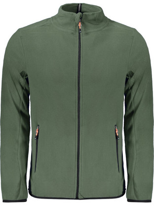 Norway 1963 Ανδρική Ζακέτα Fleece με Φερμουάρ Χακί 849543