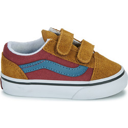 Vans Παιδικά Sneakers Καφέ Μπορντό Γαλάζια VN000CPZ6GL1