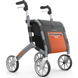 Trustcare Let's Shop Rollator Πτυσσόμενος Περιπατητήρας Γκρι