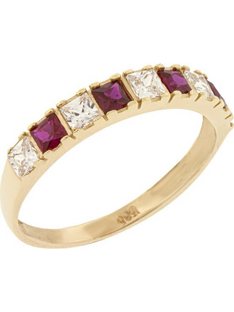 Million Diamonds Γυναικείο Δαχτυλίδι Σειρέ Μισόβερο από Xρυσό 14K με Ζιργκόν RZ21098