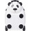 Zoolittle Trolly Panda ZOO-1707 Παιδική Βαλίτσα Καμπίνας 47.5x34.5x31.5cm με 4 Ρόδες Λευκή