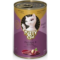 Kitty Cat Adult Diva Effect Grain Free Pate with Pheasant & Duck 400gr