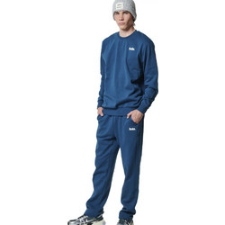 Body Action Ανδρικό Παντελόνι Φόρμας Fleece Μπλε 023439-04B