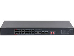Dahua S3218-16ET-135 Unmanaged L2 Switch με 16 Θύρες Ethernet 100Mbps και 2 SFP θύρες