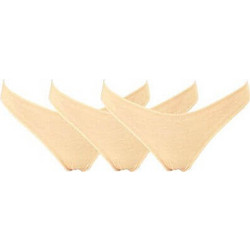 Body Glove Βαμβακερά Γυναικεία Slip Μπεζ 3Pack BGJD310001-004