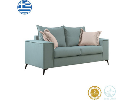 Pakoworld Verona Διθέσιος Καναπές Πράσινο Mint 173x93x100cm 168-000087