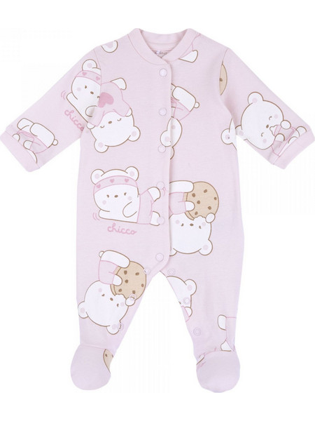 Chicco Φορμάκι Μακρυμάνικo για Κορίτσι Ροζ 07868