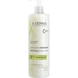 A-Derma Hydrating Κρεμώδες Αφρόλουτρο για Ευαίσθητο Δέρμα 750ml