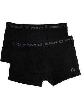 Emerson Ανδρικά Μποξεράκια Σετ 2Pack Μαύρα 221.EM06.06