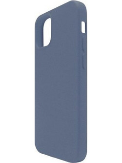 iNOS Liquid Silicon L-Cover Back Cover Blue (iPhone 12 mini)