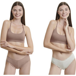 Walk Γυναικεία Brazil με Δαντέλα 2Pack W2014-2217