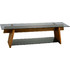 Hanah Home Έπιπλο Τηλεόρασης Γυάλινο Μ158xΠ40xΥ45cm 552NOS1501