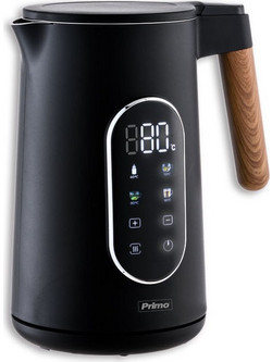 Primo Digital PRCK-40495 Ανοξείδωτος Βραστήρας 1.7lt 2200W με Ρύθμιση Θερμοκρασίας