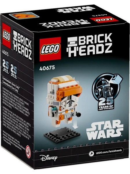 Lego BrickHeadz Star Wars Clone Commander Cody για 10+ Ετών 40675