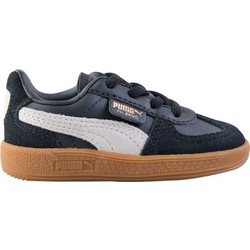 Puma Palermo Lth Παιδικά Sneakers Μαύρα Καφέ 397277-03