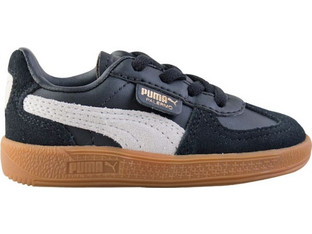 Puma Palermo Lth Παιδικά Sneakers Μαύρα Καφέ 397277-03