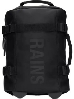 Rains Texel 14790-01 Βαλίτσα Καμπίνας 45x31x20cm με 2 Ρόδες Μαύρη