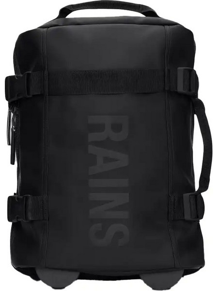 Rains Texel 14790-01 Βαλίτσα Καμπίνας 45x31x20cm με 2 Ρόδες Μαύρη