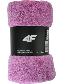 4F Πετσέτα Θαλάσσης Microfiber Λιλά 80x130cm 4FWSS25ATOWU051-54S