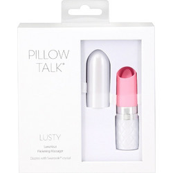 Pillow Talk Lusty Flickering Massager Κλειτοριδικός Δονητής Ροζ
