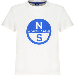 North Sails Παιδικό T-Shirt Κοντομάνικο Λευκό 795046000-0101