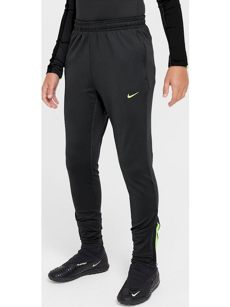 Nike Dri-Fit Παιδικό Παντελόνι Φόρμας Μαύρο Lime FN8418-060