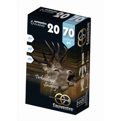 Sauvestre BFS Lead Φυσίγγια Μονόβολα 20Cal 70mm 22.6gr 6τμχ