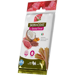Farmina N&D Quinoa Skin & Coat Dental Treat Adult Mini with Duck, Quinoa, Coconut & Turmeric 60gr