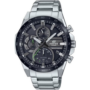 Casio Edifice Ανδρικό Ρολόι Χρονογράφος Solar με Ασημί Μεταλλικό Μπρασελέ EQS-940DB-1AVUDF Casio Edifice Ανδρικό Ρολόι Χρονογράφος Solar με Ασημί Μεταλλικό Μπρασελέ EQS-940DB-1AVUDF