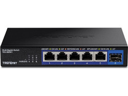 Trendnet TEG-S5061 Unmanaged L2 Switch με 5 Θύρες Ethernet 2500Mbps και 1 SFP θύρα