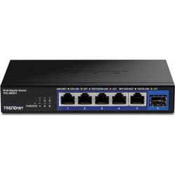 Trendnet TEG-S5061 Unmanaged L2 Switch με 5 Θύρες Ethernet 2500Mbps και 1 SFP θύρα