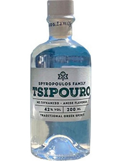 Spyropoulos Family Τσίπουρο χωρίς Γλυκάνισο 40% 200ml