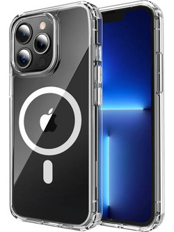 Techsuit MagSafe Pro Back Cover Transparent (iPhone 13 Pro)