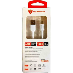 Technovo TN-D035 USB-A to USB-C White