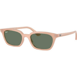 Ray-Ban RB4456 681182 Γυναικεία Γυαλιά Ηλίου Τετράγωνα Κοκάλινα Ροζ με Μαύρο Φακό