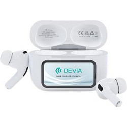 Devia ANC Pro2 Ακουστικά Bluetooth In Ear White