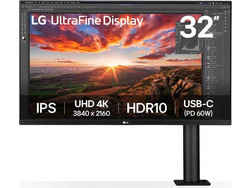 LG UltraFine 32UN880K-B IPS HDR Monitor 31.5" 3840x2160 4K UHD 60Hz 5ms