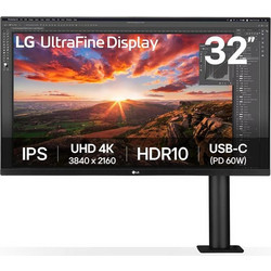 LG UltraFine 32UN880K-B IPS HDR Monitor 31.5" 3840x2160 4K UHD 60Hz 5ms
