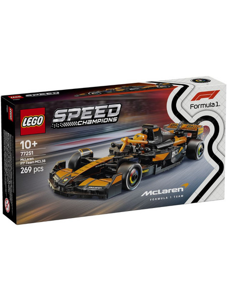 Lego Speed Champions McLaren F1 Team MCL38 Race Car για 10+ Ετών 77251